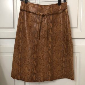 Hugo Buscati LEATHER skirt